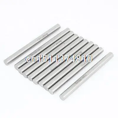 

10 Pcs HSS High Speed Steel Round Turning Lathe Bars 8mm x 100mm