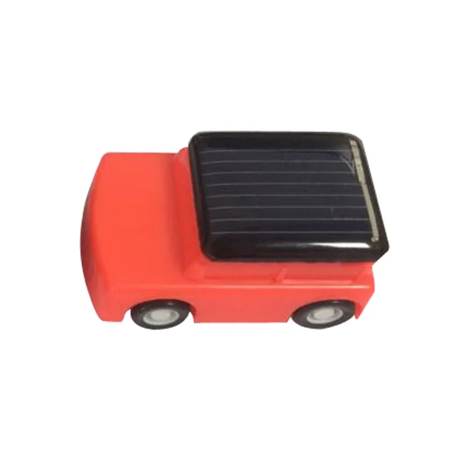 High Quailty Kids DIY Assemble Solar Powered Educational Toy Mini Solar Car Red & Black Classic Solar Toy for Children Girl Gift 2