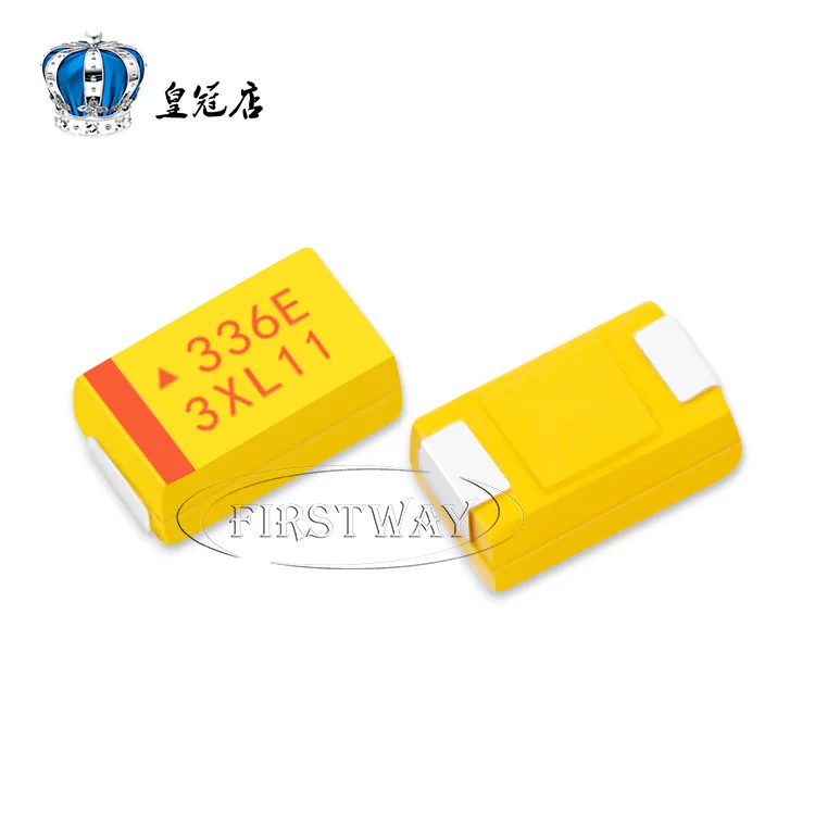 Танталовые Чип-конденсаторы 336E 33 мкФ 25V D 7343/2917 D-type желчные конденсаторы имеют