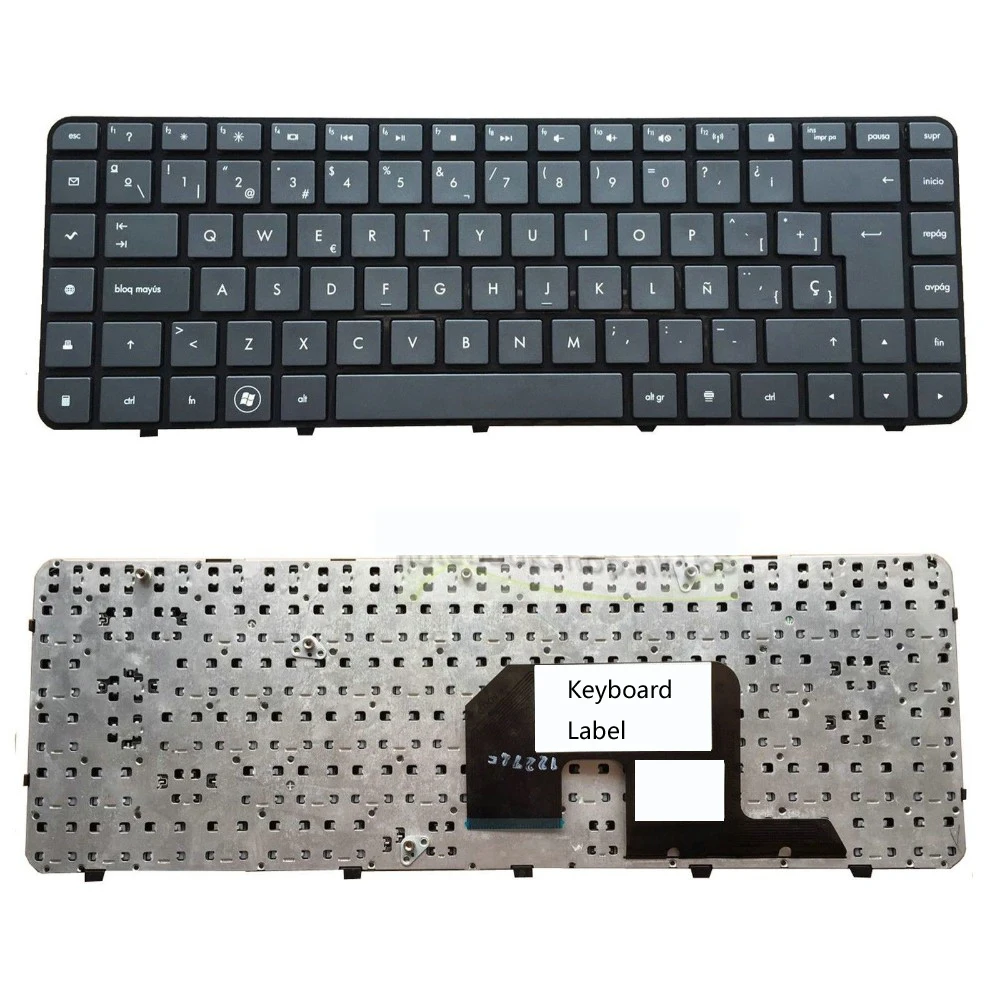

News notebook Laptop keyboard for HP DV6-3034 DV6-3035 DV6t-3200 DV6t-4000 SP layout