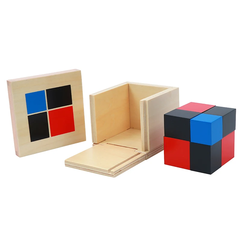  Baby Toy Montessori Standard Binomial Cube for Early Childhood Education Preschool Training Learnin