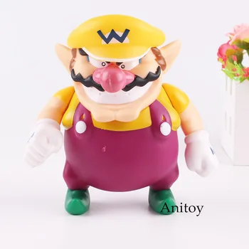 

Super mario bros Figure Wario Action Figure PVC Collectible Toy for Kids Gift 12cm