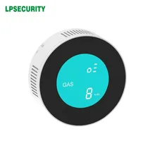 Большой экран ЖК GSM/GPRS газовый сигнализатор сенсор PA-210G портативный газодетектор детектор утечки газа Gsm сигнализация
