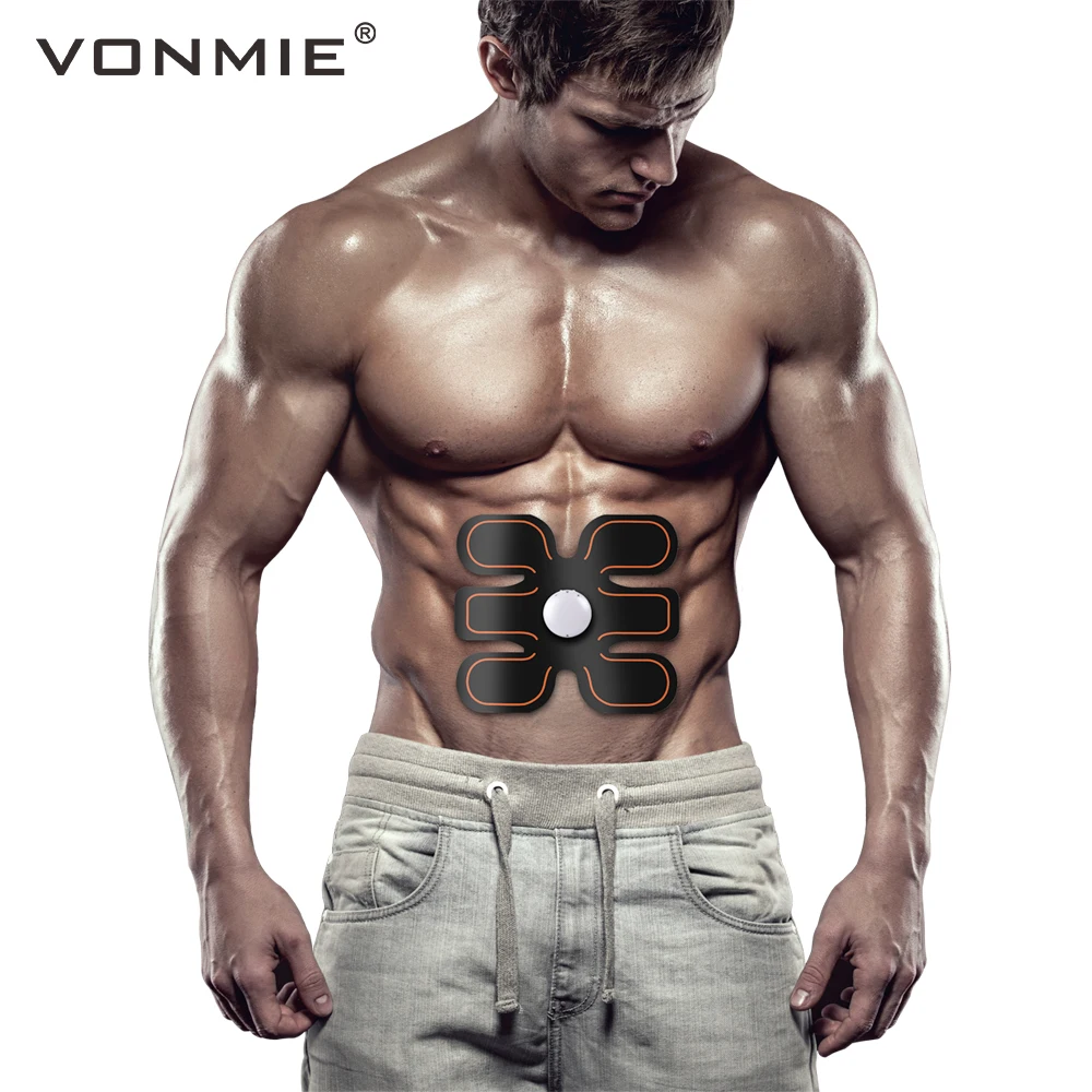 Фитнес машина VONMIE S4B01 живот ремень стимулятор мышц устройство для стимуляции