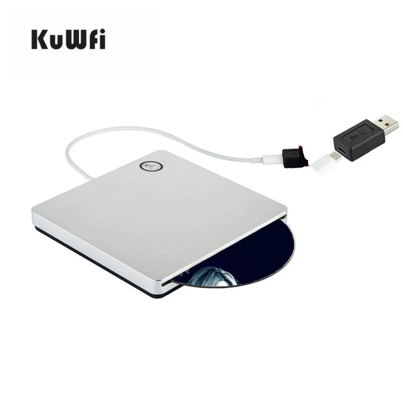 USB-C Superdrive External Drive Burner DVD CD VCD Reader +/- RW Rewriter Writer Player For Laptop/D