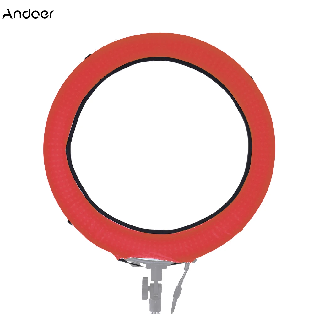 

4pcs Photography Ring Light Soft Flash Diffuser Cloth for Andoer LA-650D RL-680S RL-680B Or 18" LED Video Ring Flash Lights