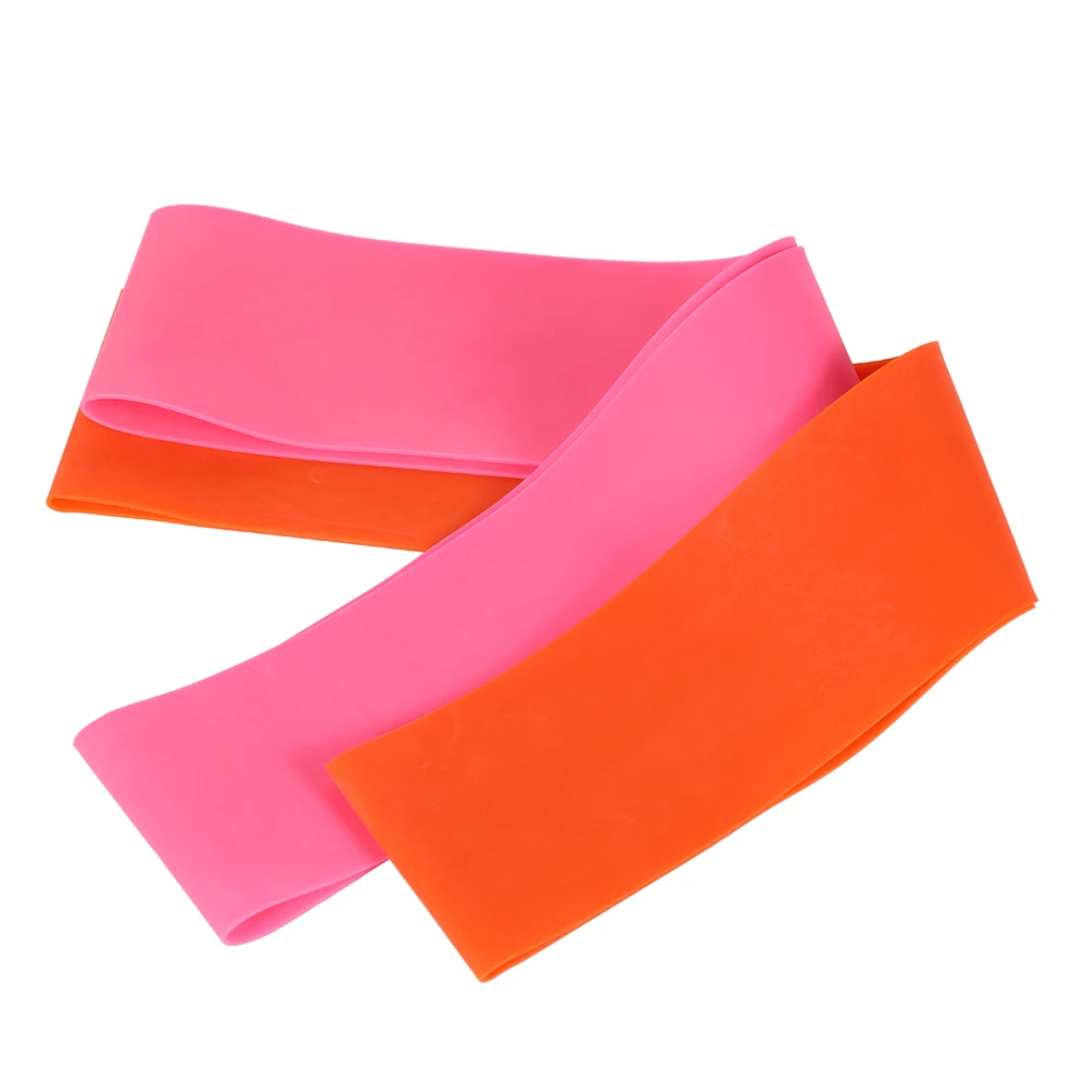 

2PCS Sports Exercise Resistance Loop Bands Set Fitness Band Gym Equipment Rubber Band Strength Training Elastic Workout Rope NEW