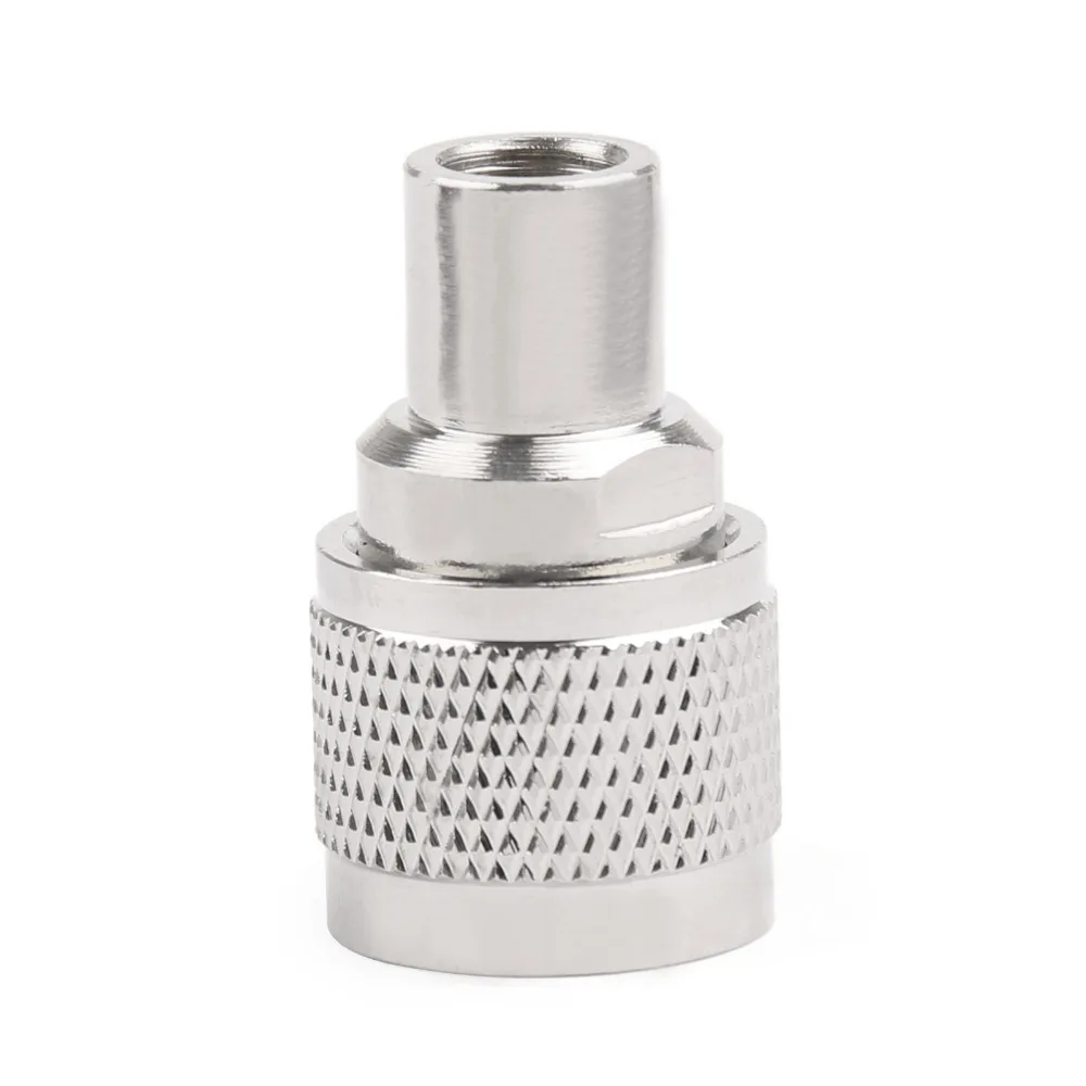 

Areyourshop PL259 UHF Male Jack Plug to FME Male Straight Connector RF Converter Adapter 4Pcs 50Ohm High Quality Adapter