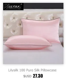 LilySilk простыня атласная бесшовная королевская королева размер глубокий 25 см 40 см 1 шт домашний текстиль упакованная в нормальная сумка