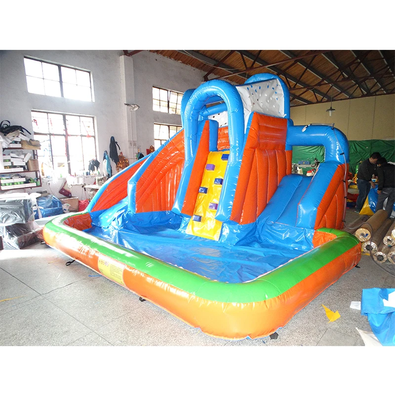 inflatable pool with slide for toddlers