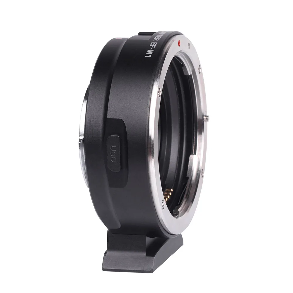Viltrox EF-M1 кольцо-адаптер для объектива с креплением байонет с автоматической фокусировкой AF объектив IS USM для Canon EF/EF-S объектив M4/3 Micro Four Thirds Камера для GH5/4/3 Olympus