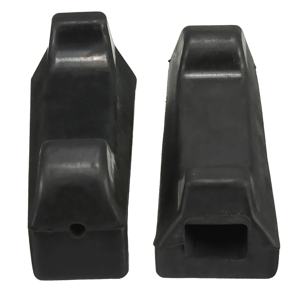 2 шт. черная Передняя опора для ног Peg Rubbers подставка мотоцикла Yamaha YBR 125