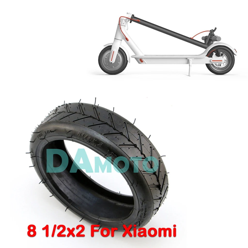 

Upgraded Xiaomi Mijia M365 Electric Scooter Tyre 8.5" 8 1/2x2 Shock Absorber Non-Pneumatic Tyre Damping Rubber Tyres