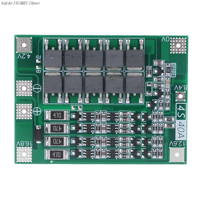 

Balance 4S 40A Li-ion Lithium Battery 18650 Charger PCB BMS Protection Board Balanced Charge For Drill Motor 14.8V 16.8V Lipo Ce