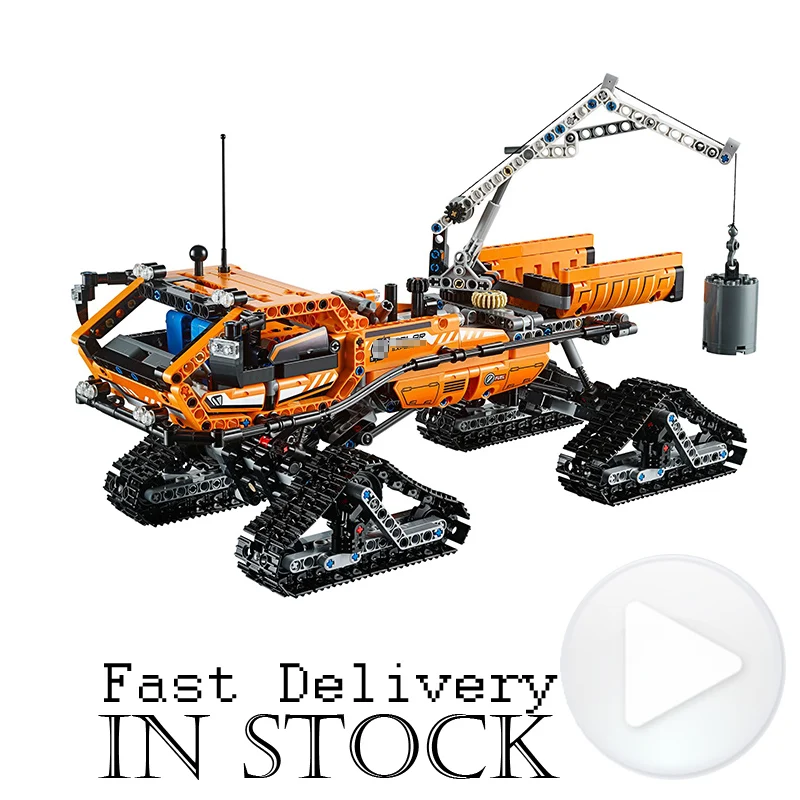 LEPIN 20012 Arctic Truck Technic Model Building Blocks Bricks Toys DIY For Kids Model 913PCS Compatible with legoINGly 42038
