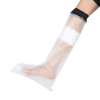 

Waterproof Cast Bandage Protector Wound Fracture Long Leg Cover for Shower Children Braces Supports