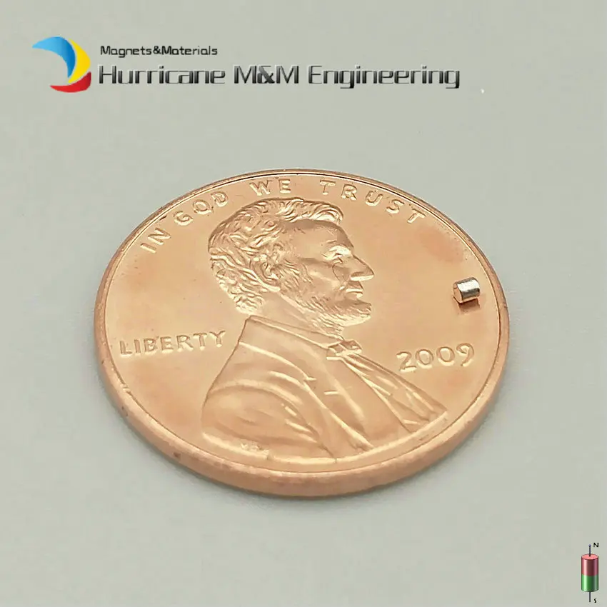 100 50000pcs NdFeB Micro Disc Dia. 1x1 mm 0.039" Precision