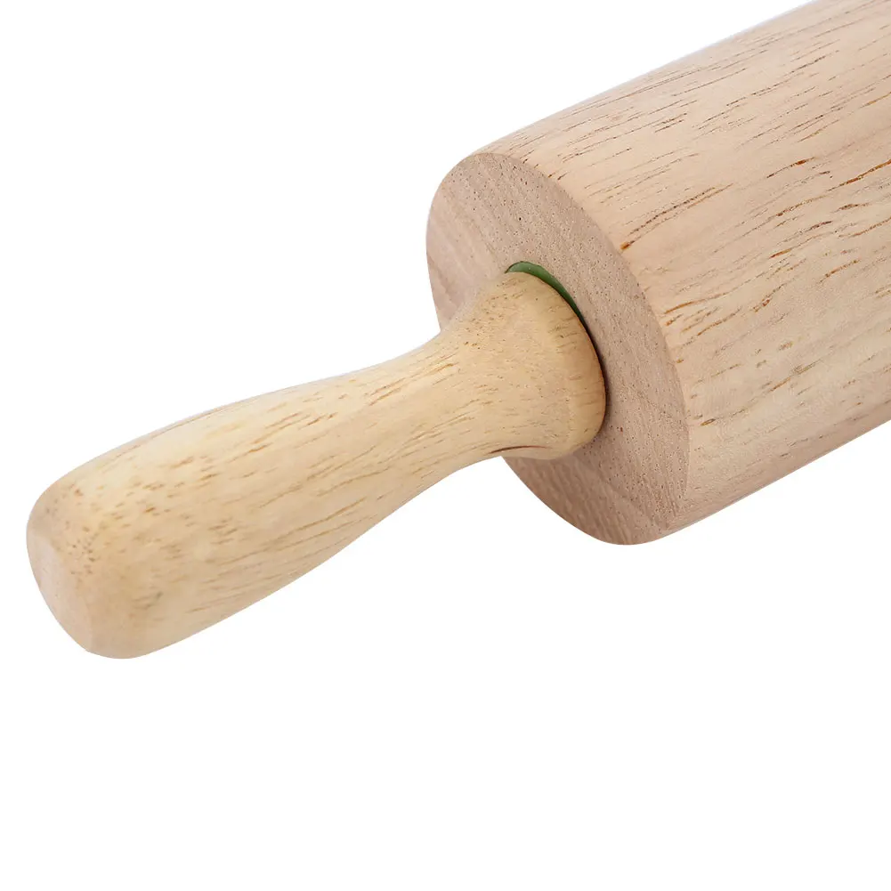 Eco-Friendly Wooden Dough Roller Rolling Pin for Baking Bread - Economic image 3