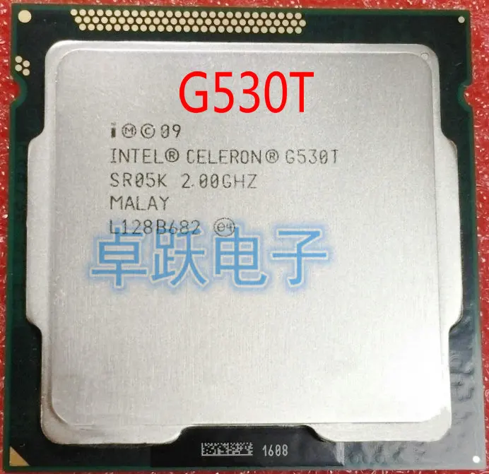 Оригинальный процессор Intel CELERON G530T G 530T 2 0 GHz 2M LGA1155 35W настольный двухъядерный