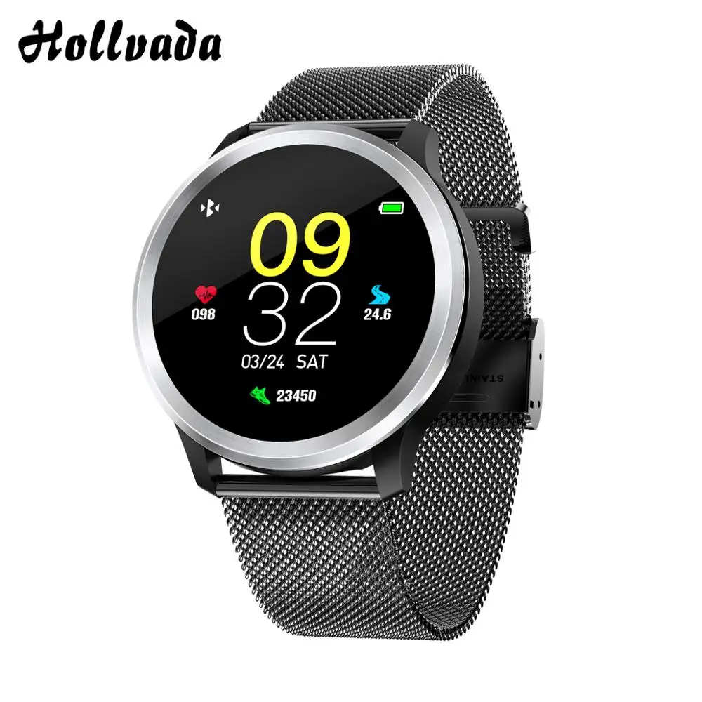 

E18 Smart Watch Sports Bracelet PPG ECG HRV Report Heart Rate Blood Pressure Test IP68 Support Counting Step Calories Sleep Time