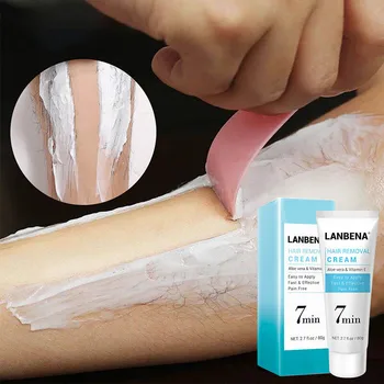 

Hair Removal Cream Underarm Hand Leg Body Facial Quick Painless Effective Hair Remover KG66