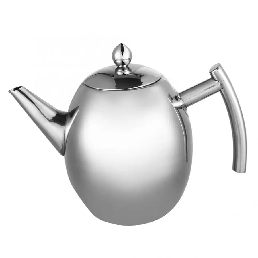 coffee maker Durable Stainless Steel Teapot Coffee Pot Kettle With Filter Large Capacity Mocha Coffee Pot
