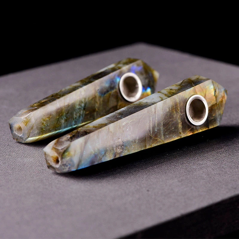 labradorite quartz crystal smoking pipes (4)