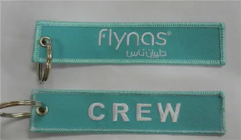 

Flynas Crew Custom Embroidery Keychains