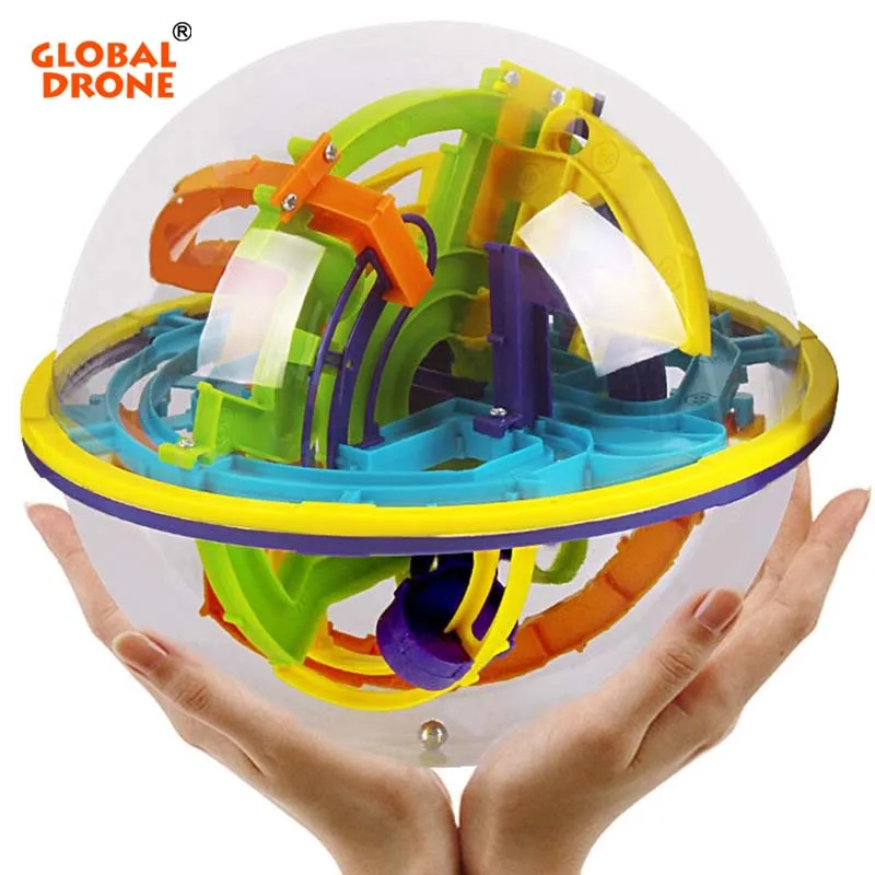 

Global Drone 3D Magical Intellect Maze Ball 158 Steps Magnetic Ball Puzzle Game For Kid Adult Toys For Kids