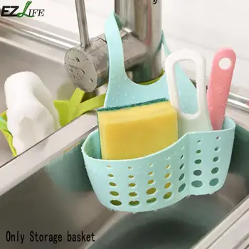 

1Pcs Kitchen Sponge Drain Holder Wheat Fiber Sponge Storage Rack Basket Wash Cloth Or Toilet Soap Shelf Organizer SQZ0033