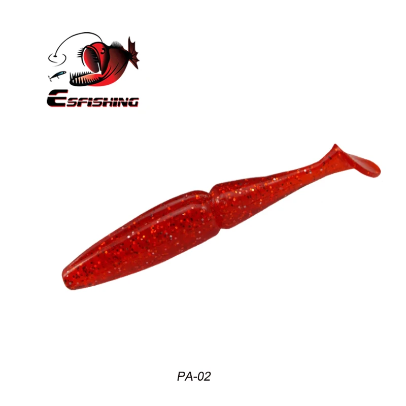 PA02 Esfishing Easy Shiner, 100 мм, 125 мм, 155 мм, 200 мм, рыболовные приманки, мягкие приманки, мягкие приманки, ПВА, Isca, Искусственные воблеры, Pesca Bass - Цвет: PA02