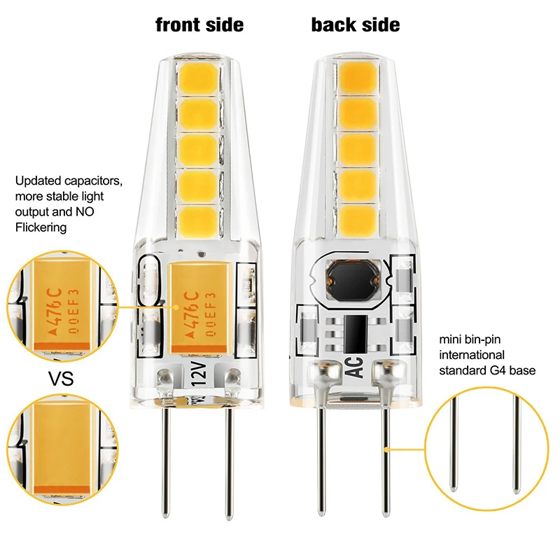 2w led g4 12v bulbs