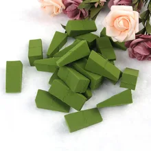 24 шт./упак. женский треугольный порошок слоеный макияж губка основа для лица Косметические пуховки становится больше в воде#288162