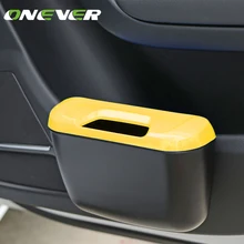 Onever мини-автомобиль авто мусор мусорная корзина мусорный бак мусорный ящик для хранения автомобиля чехол для автомобиля Висячие бочки автомобильные аксессуары
