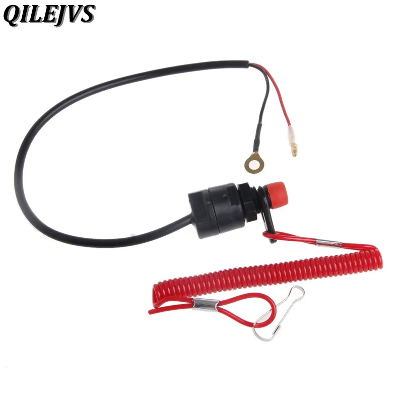QILEJVS Safety Tether Lanyard Motorcycle Universal Boat Outboard Motor