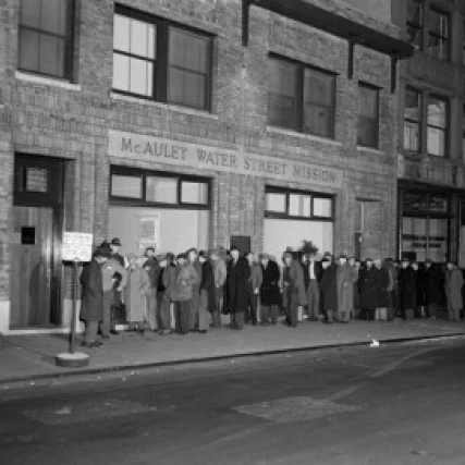 USA  New York City  McAuley rescue mission Poster Print (24 x 36)