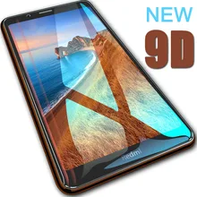 9D Redmi 7A Glass Protective Glass On For Xiaomi Redmi 7A Screen Protector Tempered Glass Full Cover xiomi xiami ksiomi redmi 7a