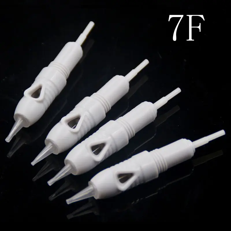 

50PCS FLAT 7F Makeup Eyebrow Cartridges Tattoo Needles for Permanent Makeup Eyebrow Lip Eyeliner Microblading Machine Supplie