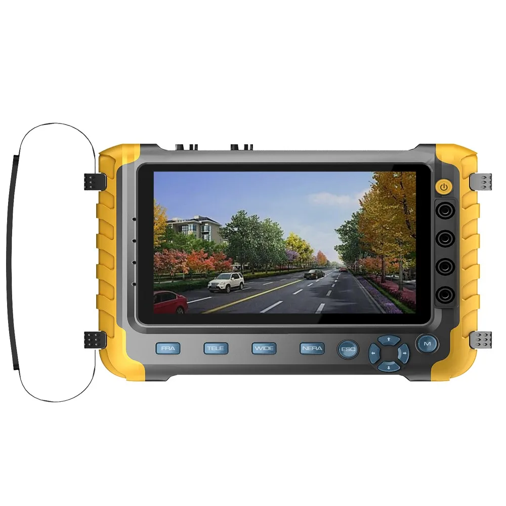 Portable AHD TVI CVI CCTV Camera Tester Support Audio Video Coaxial HD Testing with HDMI VGA Input BNC Output TFT LCD Display Portable AHD TVI CVI CCTV Camera Tester Support Audio Video Coaxial HD Testing with HDMI VGA Input BNC Output TFT LCD Display