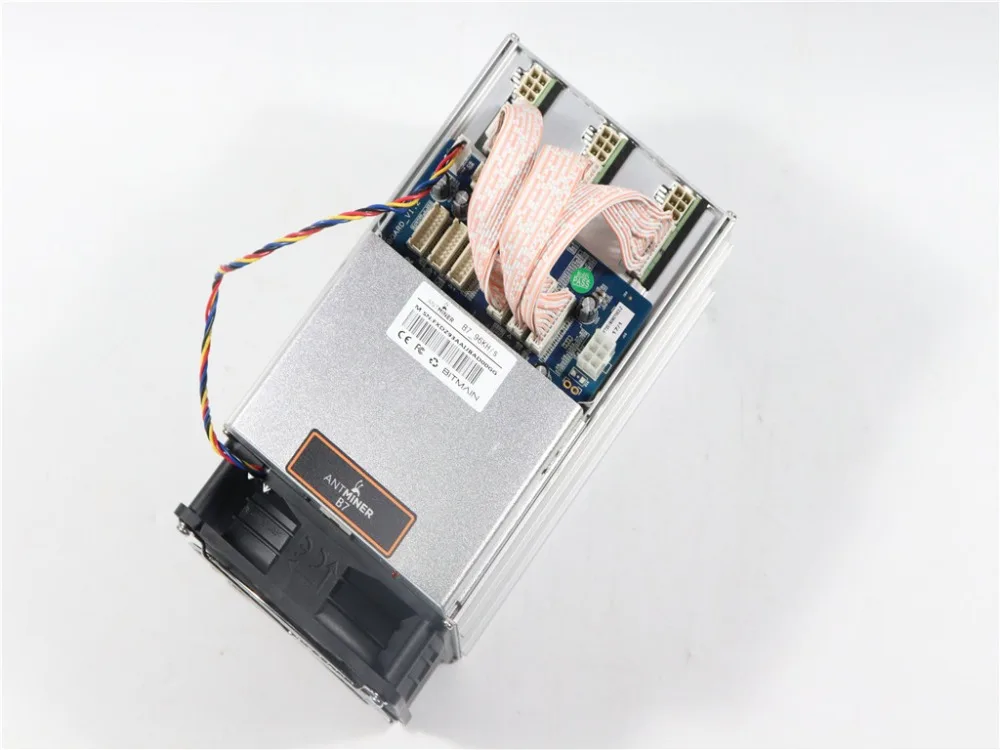 Новый Antminer B7 96KH/s 528 W BTM шахтер с 750 PSU Asic Tensority Шахтер шахты BTM лучше чем Antminer S9 S11 S15 A9 Z9 M10 T15