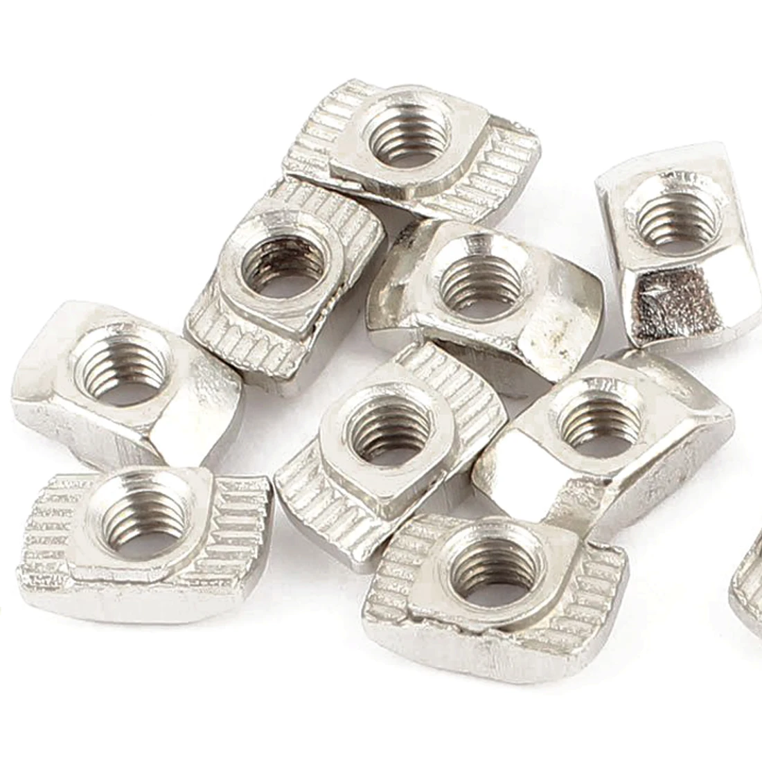 New 10pcs 20 Series Compatible Drop In Type M4 T Slot Nuts 10mmx6mmx4