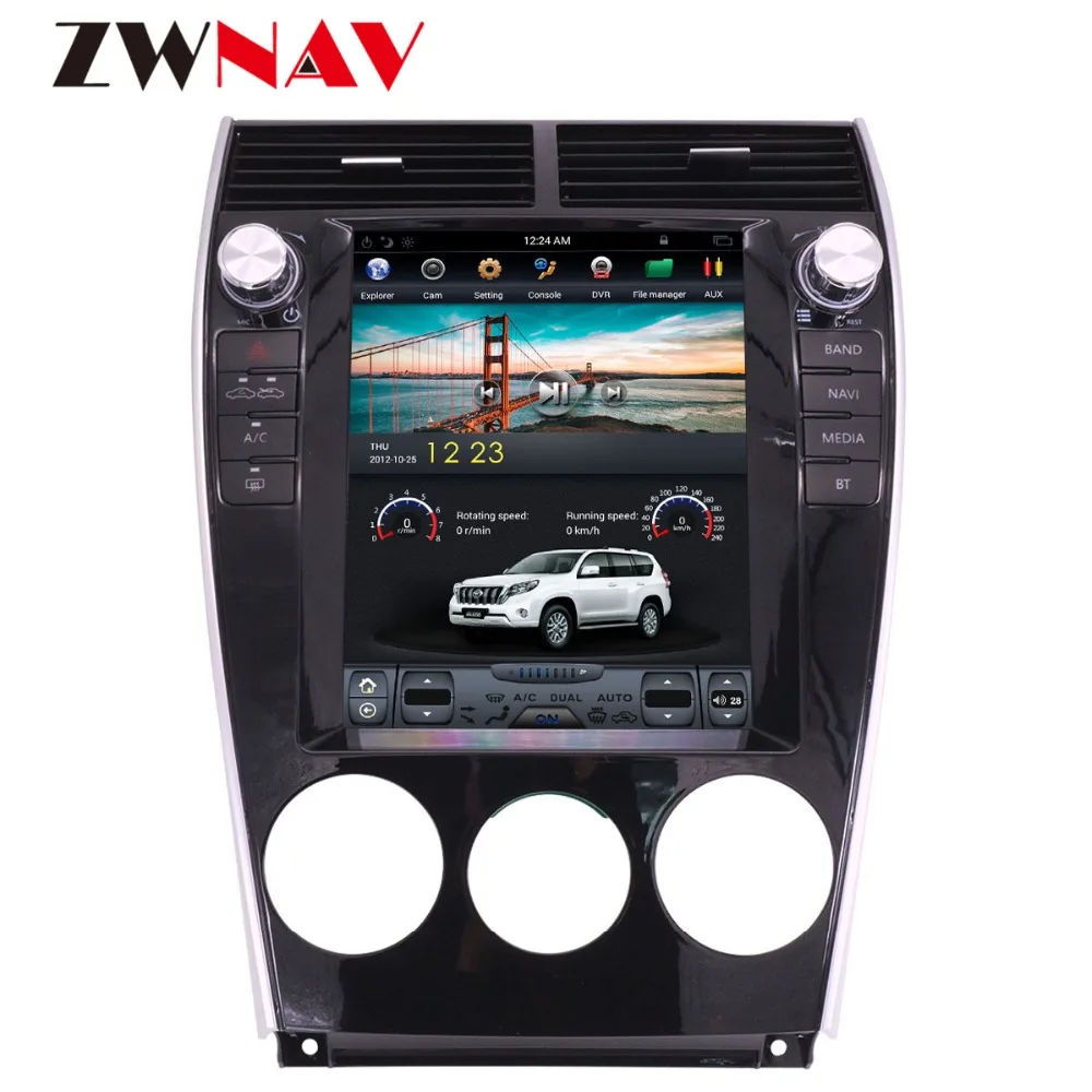 ZWNAV Вертикальная Тесла стиль 8,1 Android система для мазда 6 мазда 6 2002-2008 gps навигация автомобильный мультимедийный плеер автомобильное радио