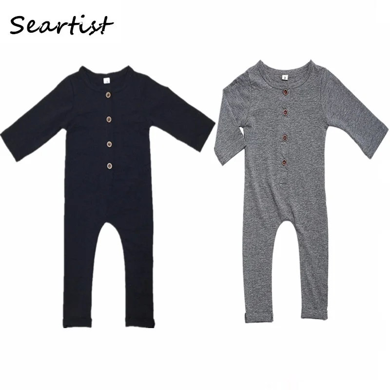 Sertista bebé niños mamelucos niños recién nacido negro gris mono Bebes pijamas Jersey ropa de bebé niño traje de cuerpo 2019 nuevo 40G Sertista bebé niños mamelucos niños recién nacido negro gris mono Bebes pijamas Jersey ropa de bebé niño traje de cuerpo 2019 nuevo 40G