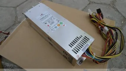 

power supply for Zippy R2W-6500P-R 500W used well tested working