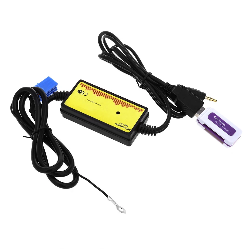 Buy Car Audio Interface MP3 USB/SD Adapter 8P Connect