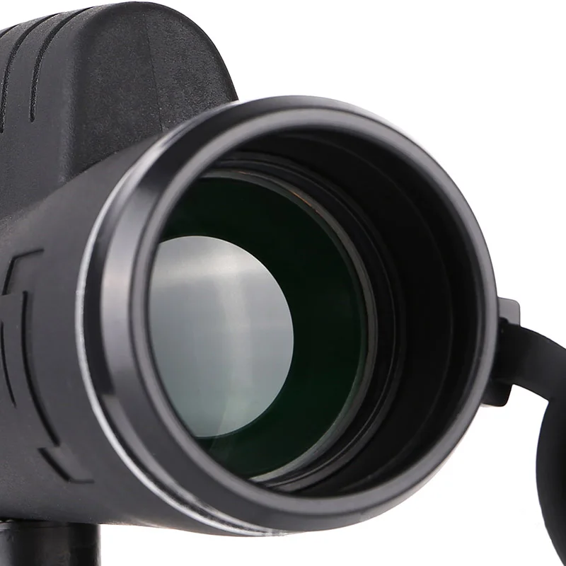 العدسات فيلم الأخضر تلسكوب بصري أحادي 35x50 العروة monoculo outdoor السفر مخيم الصيد الإكتشاف نطاق