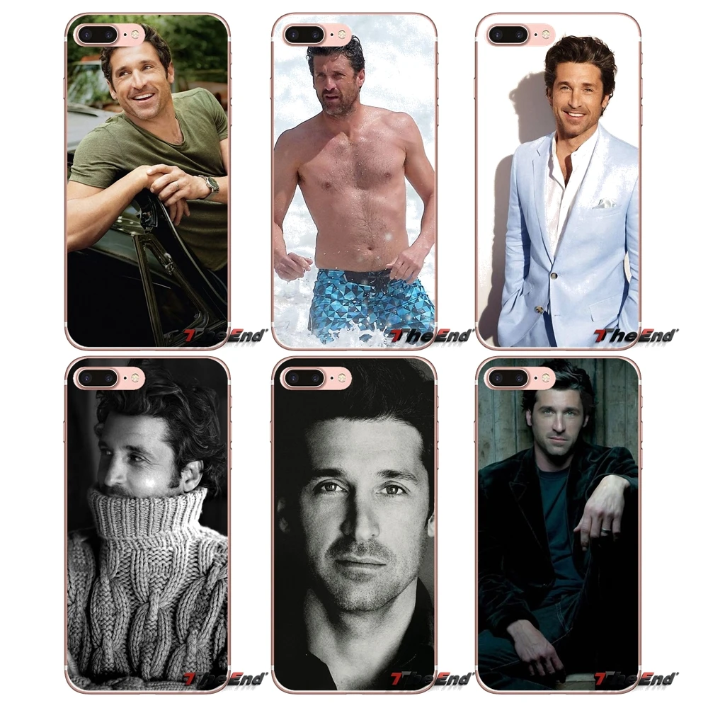Мягкий чехол для Huawei G7 G8 Ascend P7 P8 P9 Lite Honor 4C 5X 5C 6X Mate 7 8 9 Y3 Y5 Y6 II Pro Patrick Dempsey US film actor |