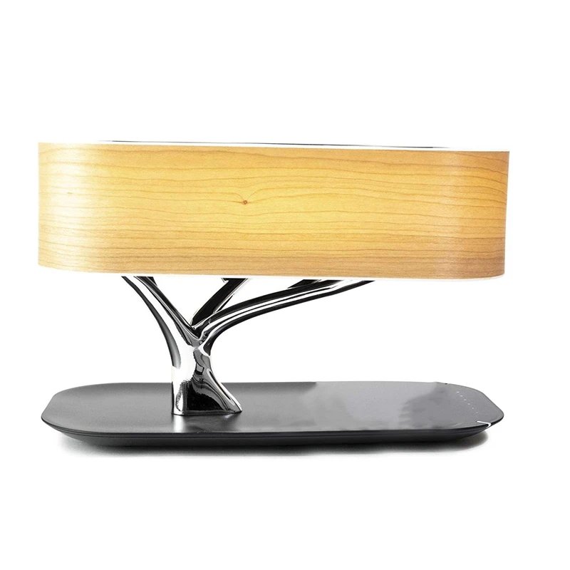 

Tree Lamp Speaker,Bluetooth Speaker Or Wifi Speaker /Wireless Charging(Qi) /Led Lamp/Auto Sleep,Mobile Phone Wireless Charger