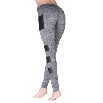 

Low Waist Leggings Women Workout Fitness Gray Black Fashion Activewear Bodybuilding Leggings