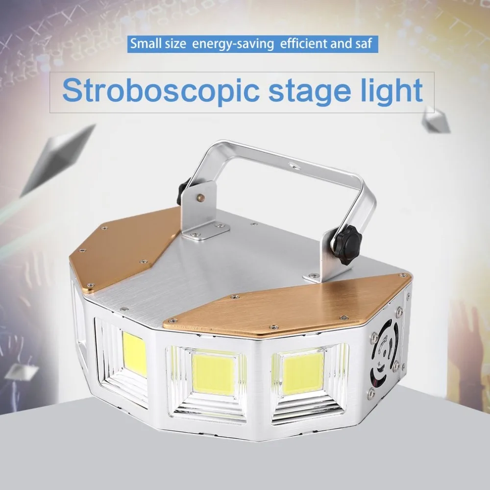 

LED Stage Lights Breathing Lamp Lights Large Remote Control Lighting Radiation Strobe Flash Lamp for Bar KTV Ballroom